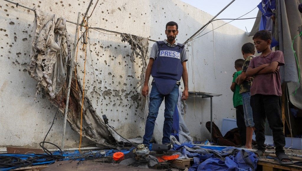 kuresel medya kuruluslarindan israile cagri gazzeye girmek istiyoruz xRLSHREh