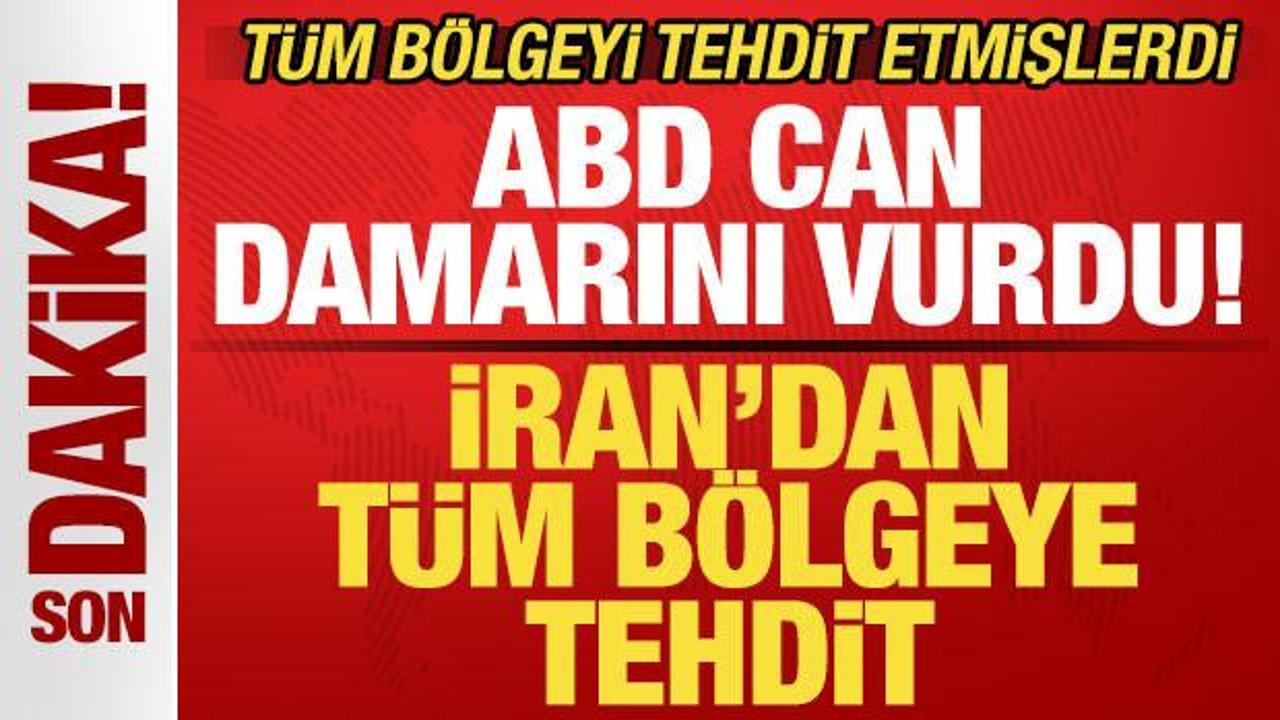 İran’dan son dakika açıklaması! Tüm bölge ülkelerine tehdit! ABD can damarını vurdu! Img