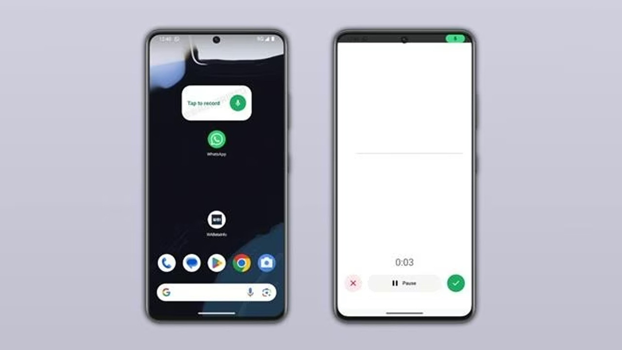 Sohbet penceresini açma devri kapanıyor: WhatsApp ana ekrandan çoklu sesli mesaj gönderme özelliğini test ediyor Img