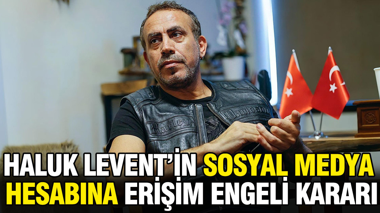 Haluk Levent’in sosyal medya hesabına erişim engeli kararı Img