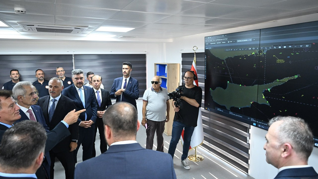 KKTC’de Gemi Trafik Hizmetleri Sistemi hizmete açıldı Kktcde gemi trafik hizmetleri sistemi hizmete acildi UAmyP53l